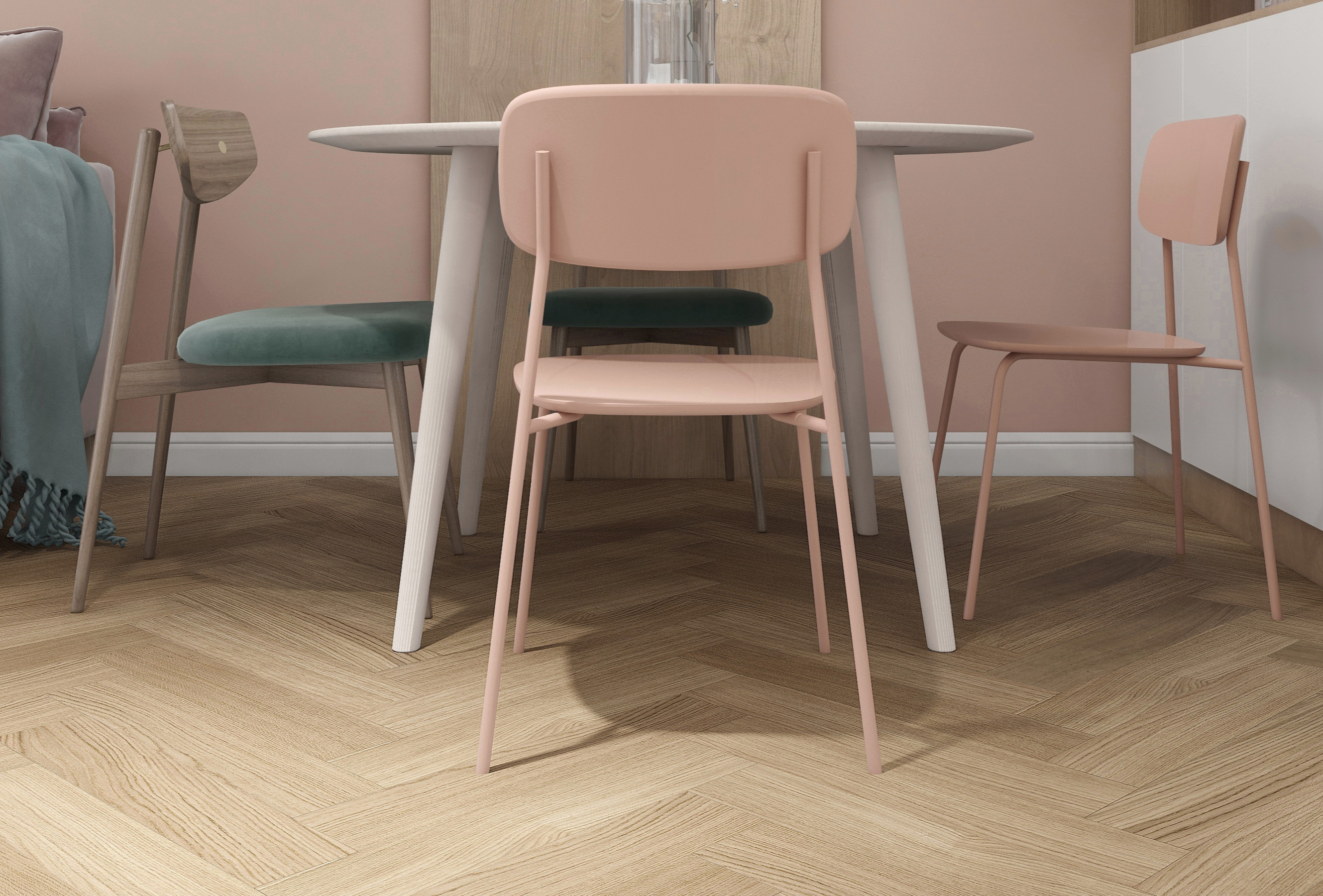 环保地板,让健康更贴近生活 欧洲橡木人字拼 环保地板,让健康更贴近生活 欧洲橡木人字拼