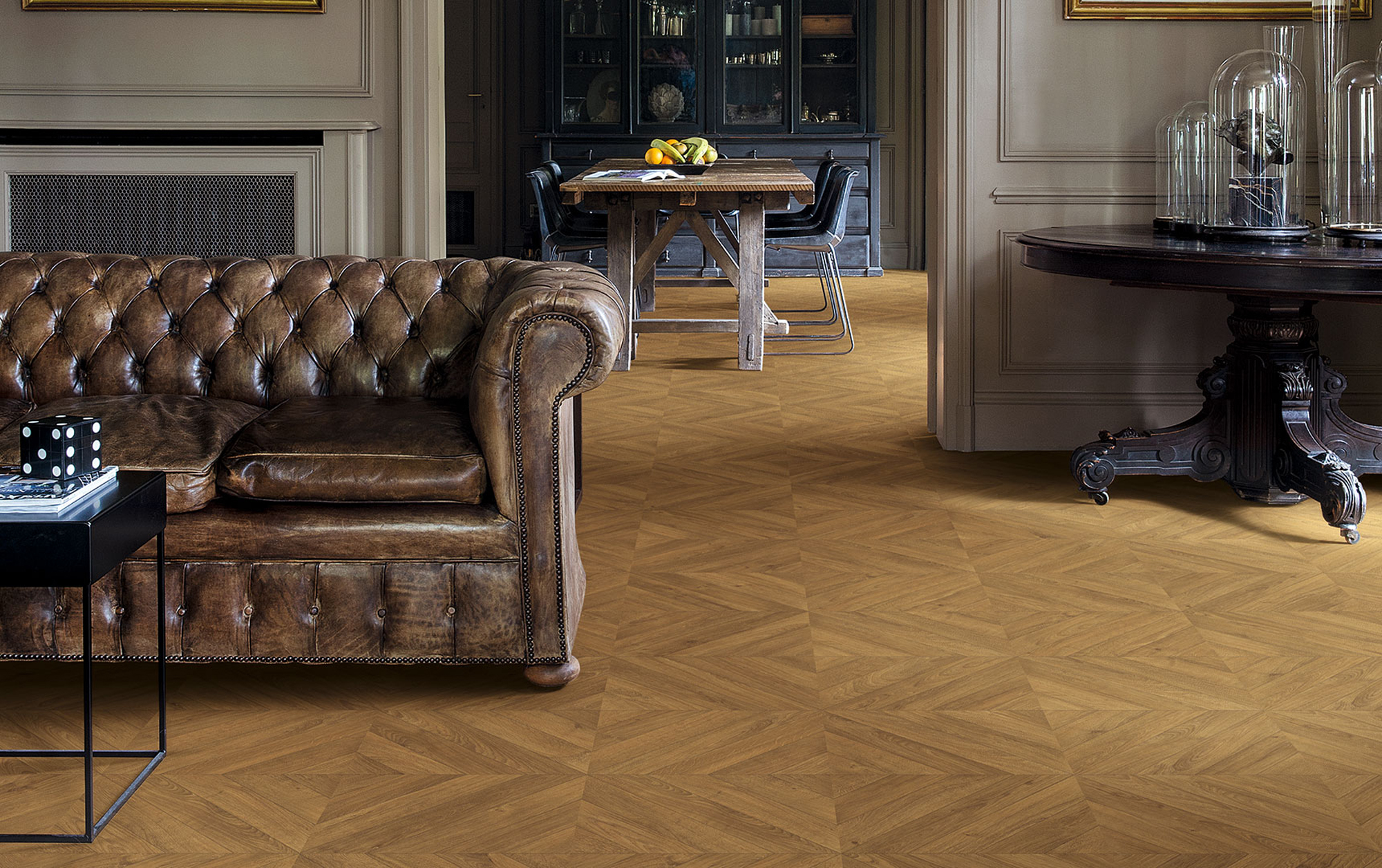 宅男视频下载进口地板，演绎拼花艺术 1