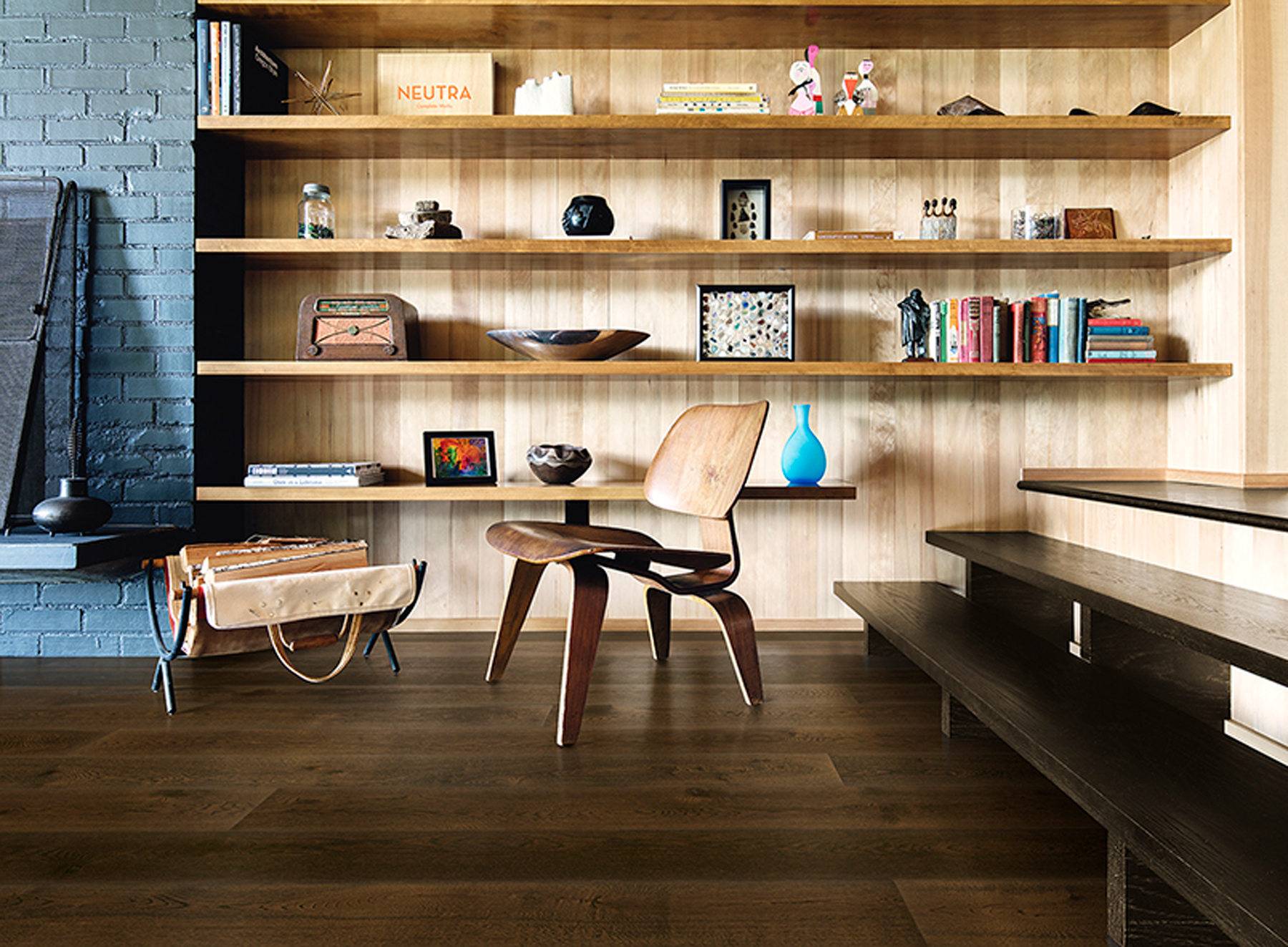 北欧温馨家，宅男视频下载进口地板 新古典系列-单拼褐色橡木-2