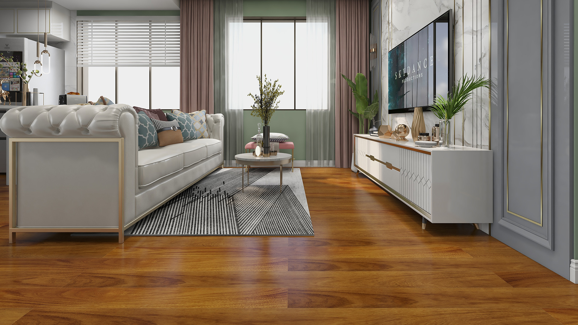 芬兰KARELIA三层实木地板,单拼伊洛格,进口地板